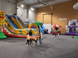 Sainte-Sigolène : une dizaine de structures gonflables ce week-end au gymnase