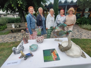 Bas-en-Basset : la fête des arts a réuni 21 artistes dans le jardin public