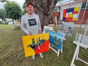 Bas-en-Basset : la fête des arts a réuni 21 artistes dans le jardin public