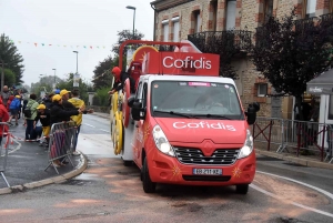 Saint-Julien-Chapteuil : ambiance mouillée à l&#039;arrivée du Tour de l&#039;Avenir