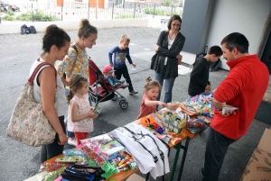 Yssingeaux : la cour de l&#039;école Saint-Gabriel se transforme en grande kermesse