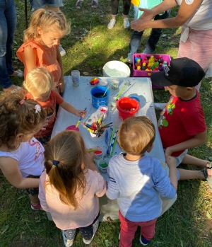 Le temps des retrouvailles à la crèche Les Marmousets à Monistrol-sur-Loire