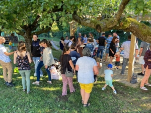 Le temps des retrouvailles à la crèche Les Marmousets à Monistrol-sur-Loire