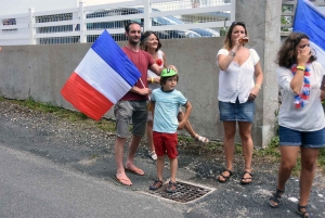 Tour de France : au coeur de l&#039;ambiance dans le « Mur » d&#039;Aurec-sur-Loire