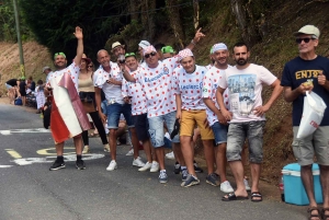 Tour de France : au coeur de l&#039;ambiance dans le « Mur » d&#039;Aurec-sur-Loire