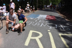 Tour de France : au coeur de l&#039;ambiance dans le « Mur » d&#039;Aurec-sur-Loire