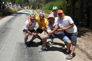 Tour de France : au coeur de l&#039;ambiance dans le « Mur » d&#039;Aurec-sur-Loire