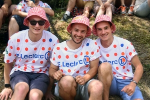 Tour de France : au coeur de l&#039;ambiance dans le « Mur » d&#039;Aurec-sur-Loire