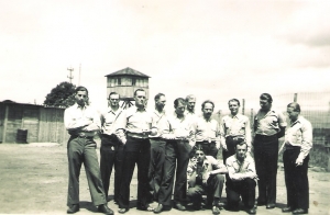 Prisonniers du camp de Brioude. Crédit DR