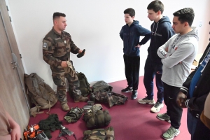 Yssingeaux : le lycée Emmanuel-Chabrier s&#039;engage avec les armées