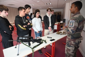 Yssingeaux : le lycée Emmanuel-Chabrier s&#039;engage avec les armées