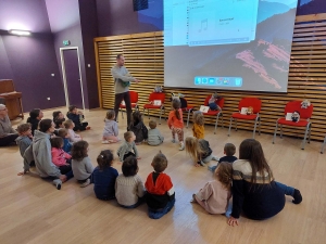 Journée découverte artistique pour l’école Saint-Joseph de Saint-Romain-Lachalm