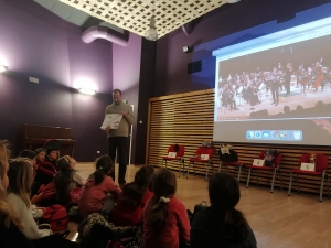 Journée découverte artistique pour l’école Saint-Joseph de Saint-Romain-Lachalm