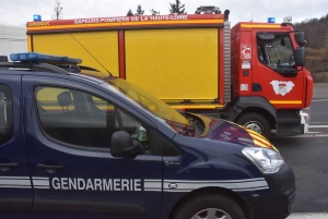 Monistrol-sur-Loire : deux voitures accidentées à cause de la même plaque de verglas