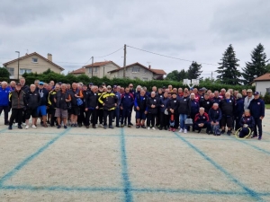 Montfaucon-en-Velay : Le Chambon remporte le concours vétérans de pétanque