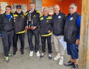 Montfaucon-en-Velay : Le Chambon remporte le concours vétérans de pétanque