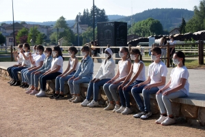 Dunières : quand la danse investit la voie verte