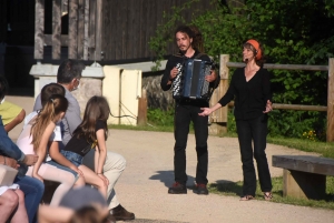 Dunières : quand la danse investit la voie verte