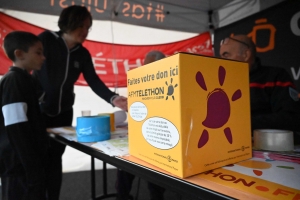 Montfaucon-en-Velay : 700 participants à la randonnée et soupe aux choux du Téléthon