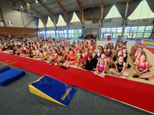 Monistrol-sur-Loire : un gala de gym coloré