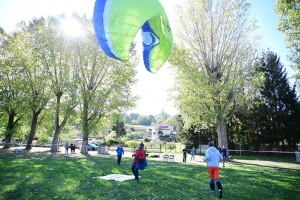 A Retournac, Stéphane Liabeuf a visé juste à la compétition de parapente