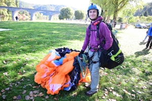 A Retournac, Stéphane Liabeuf a visé juste à la compétition de parapente