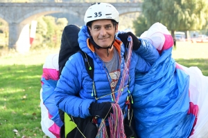 A Retournac, Stéphane Liabeuf a visé juste à la compétition de parapente