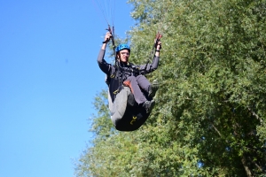 A Retournac, Stéphane Liabeuf a visé juste à la compétition de parapente