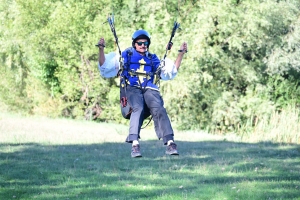 A Retournac, Stéphane Liabeuf a visé juste à la compétition de parapente