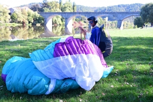 A Retournac, Stéphane Liabeuf a visé juste à la compétition de parapente