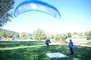 A Retournac, Stéphane Liabeuf a visé juste à la compétition de parapente