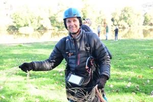 A Retournac, Stéphane Liabeuf a visé juste à la compétition de parapente