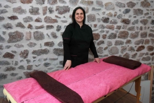 Saint-Maurice-de-Lignon : elle prépare l’ouverture d’un espace de massage bien-être