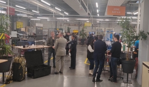 Yssingeaux : forte affluence pour le premier forum de l&#039;industrie et de l&#039;aéronautique au lycée Chabrier