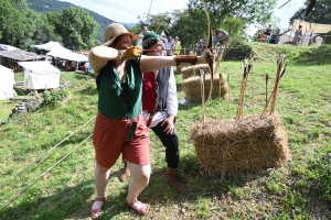 Retournac : les Amis d&#039;Artias dans le mille pour leur fête médiévale