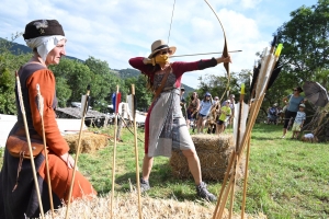 Retournac : les Amis d&#039;Artias dans le mille pour leur fête médiévale