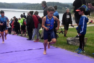 Triathlon des Sucs : les 8-11 ans commencent comme des champions