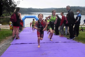 Triathlon des Sucs : les 8-11 ans commencent comme des champions