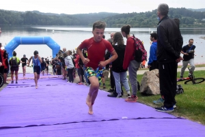 Triathlon des Sucs : les 8-11 ans commencent comme des champions