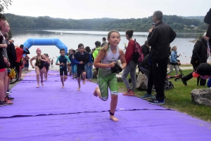 Triathlon des Sucs : les 8-11 ans commencent comme des champions