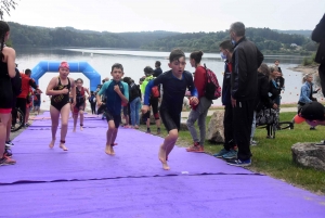 Triathlon des Sucs : les 8-11 ans commencent comme des champions