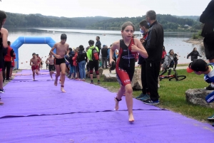 Triathlon des Sucs : les 8-11 ans commencent comme des champions