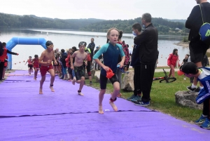 Triathlon des Sucs : les 8-11 ans commencent comme des champions