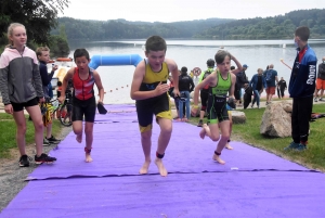 Triathlon des Sucs : les 8-11 ans commencent comme des champions