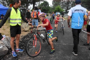 Triathlon des Sucs : les 8-11 ans commencent comme des champions