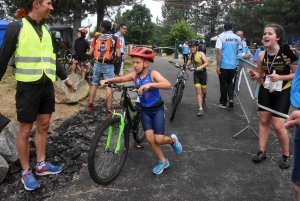 Triathlon des Sucs : les 8-11 ans commencent comme des champions