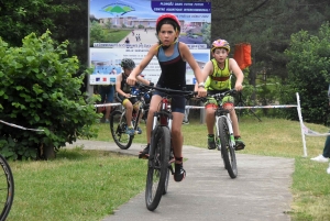 Triathlon des Sucs : les 8-11 ans commencent comme des champions