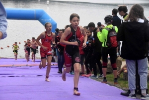 Triathlon des Sucs : les 8-11 ans commencent comme des champions