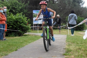 Triathlon des Sucs : les 8-11 ans commencent comme des champions