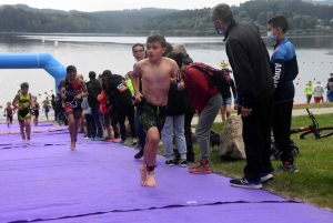 Triathlon des Sucs : les 8-11 ans commencent comme des champions